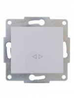 Lezard KARINA мех. выкл. СУ 1 кл. 10А (промежут.) бел. (корп. ABS) 707-0288-107