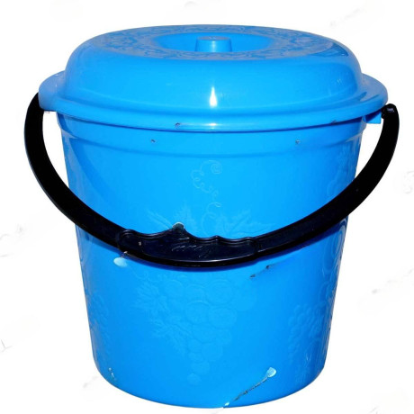 Ведро 6л с крышкой МилихПластик (20)