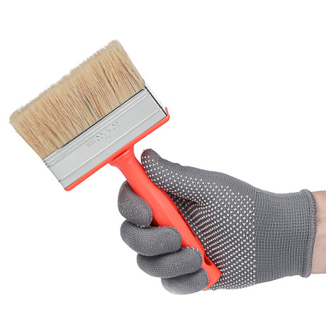 ЕРМАК Кисть мини-макловица пластиковая ручка нат. щетина 30*100