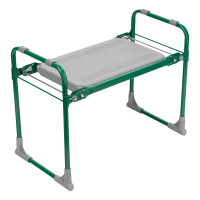 Скамейка садовая Nika, зеленая,