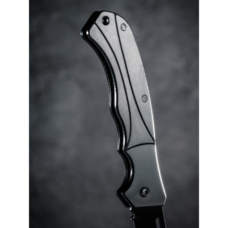 ЕРМАК Нож туристический складной 16,5 см. толщина лезвия 1,8 мм, нерж. сталь, арт.1