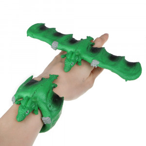ИГРОЛЕНД Игрушка антистресс в виде животных на руку, TPR, металл, 20,5х11см, 3 дизайна