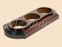 МЕЗОНИНЪ Рамка дерев. трехместная &quot;Элегант&quot; , красное дерево GE70723-27