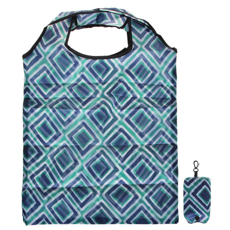 Сумка хозяйственная складная тм VETTA Мобильник, полиэстер, 38х58см, до 8кг, 4 дизайна