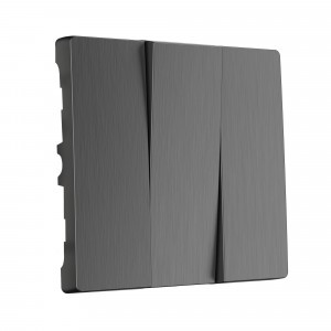 Werkel набор клавиш для выкл. СУ 3 кл. (графит рифленый) (WL04-SW-3G-CP a046621)  W1139004  a050742