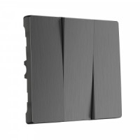 Werkel набор клавиш для выкл. СУ 3 кл. (графит рифленый) (WL04-SW-3G-CP a046621)  W1139004  a050742