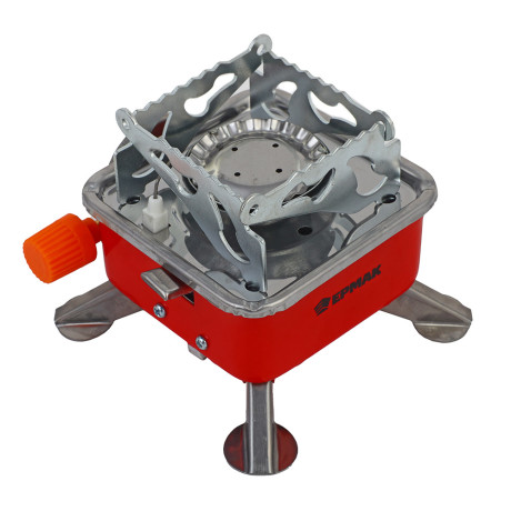 Плитка газ. к бал. с цанг. захватом портативная тм ЕРМАК, 12х12х10см