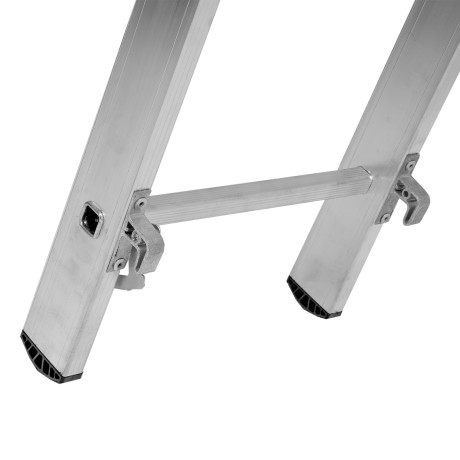 Лестница, 3 х 12 ступеней, алюминиевая, трехсекционная, Сибртех