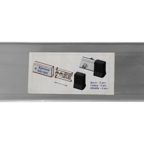 Лестница, 3 х 12 ступеней, алюминиевая, трехсекционная, Сибртех