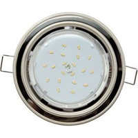 Ecola GX53 H4 св-к  2 цв.Жемчуг-черный хром-жемчуг 38x106 FK53H4ECB (10!)