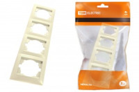 TDM Лама рамка СУ 4 мест. сл. кость (вертик.) (12!) SQ1815-0135