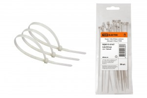 TDM Хомут 4,8х350мм нейлон /белый (уп.50шт.,цена за уп.)(20!) SQ0515-0147