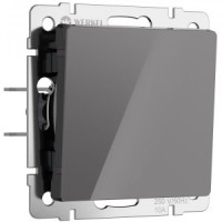 Werkel мех. выкл.  СУ 1 кл. 10А  (графит акрил) W1110044 a064074