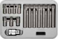 Набор ЗУБР Биты &quot;ЭКСПЕРТ&quot; специальные в пластиковом боксе, TORX, 15 предметов