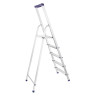 Стремянка алюминиевая с органайзером "Универсал", 5 ступеней, Сибртех
