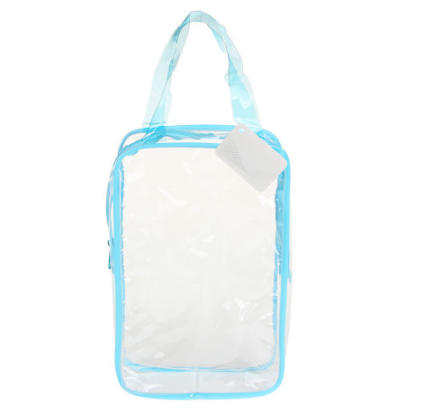 Косметичка банная ЮL, ПВХ, 23x15x6см, 4 цвета