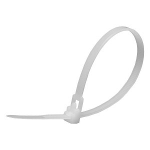 STEKKER Хомут пластик. (нейлон) многоразовый 5x200мм белый (100шт) NYCT50-200 39082