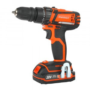 PATRIOT Шуруповерт аккум. BR 203UES, 2 скор., две батареи Li-Ion, зарядка за 1 час, кейс, 180201203