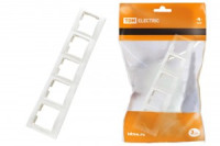 TDM Рамка 5 постовая горизонтальная белая &quot;Таймыр&quot; (10!) SQ1814-0033