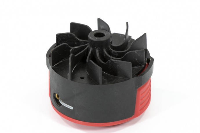 Катушка для триммера, автоматическая, гайка М8 х 1.25 правая, леска 1.6 мм Denzel