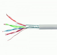 Cablexpert Кабель FTP indoor 4x2x0.51 мм, медный, кат.5e, однож., 305м, серый