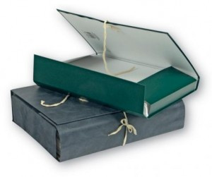 Папка архивная бумвинил 05см 4 завязки 52303