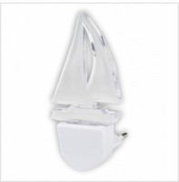 LEEK ночник св/д детский мягкий 0,1W LED NL-352-K, кораблик, 51x58x112