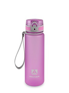 Бутылка для воды и напит. с ситечком Арктика 720-500, 500мл, лавандовая матовая, тритан