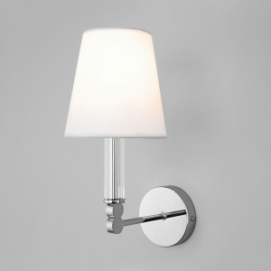 Eurosvet Бра 1x40W  E14 210х150х330 мет белый/хром Conso 60145/1 Умный дом a061954