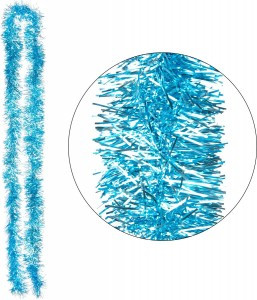 Мишура SYMTA-1623180 ПЭТ, 2м 6 слоев, голубой Волшебная страна