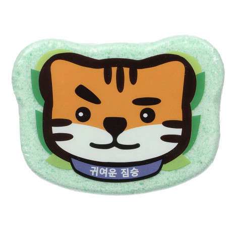 Шипучая соль для ванн Панда/Тигр,Панда/Собака, 130г