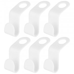 Крючки для вешалки (под вешалки-плечики) пластик, 6шт/уп 107299 Рыжий кот