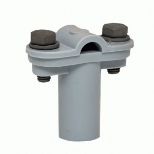 EKF PROxima Держатель токоотвода фасадный пластиковый скручиваемый lp-44000