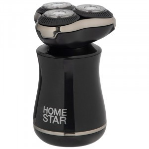 Бритва HomeStar HS-9022M, 5Вт, 3 независимые головки, USB заряд, аккум, 108154