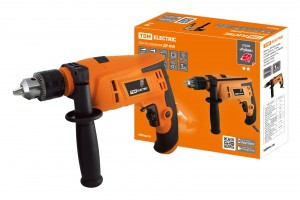 TDM Дрель Рубин ДУ-850 удар., мощ.850Вт 13мм  0-3000 об/мин 0-48000 уд/мин шнур 3м  SQ1086-0103