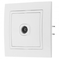 Bylectrica УЮТ роз. СУ телевизионная TV 1 мест. бел. (пластик) ТР-046