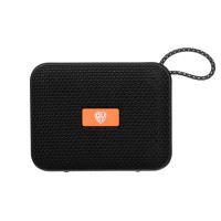 Колонка беспроводная BY WaveX, 8 Вт, 1000мАч,Type-C, microSD, BT5.3, IPX7,ВШГ 10x12x4см, черный