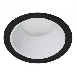 Feron св-к встр. MR16 GU5.3 DL3102 круг черный + белый металл пласт 92(80)x35 51401