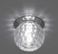 Gauss CR003 св-к встр. G9 Кристалл 80(50)x90 Кристалл/Хром