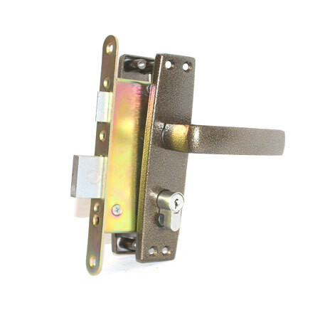 Замок врез ЗВ4-3.04 Зенит (бронза) с усиленными ручками  \15