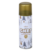 СНОУ БУМ Снег искусственный, спрей, золото, масса нетто 45 г.