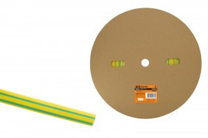 TDM ТУТнг 14/7 термоусадка ТУТ жел.-зел. (100 м/уп) (100!) SQ0518-0031