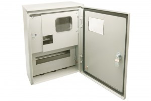 TDM щит учетный ЩУ-3ф/1-0-12 IP66 (542х347х180 мм) с опломбмровкой счетчика SQ0905-1002