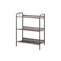 Подставка д/обуви (пвл) Женева13 (3 полки) 45*27*60см (графит) ПДОЖ13Гр под заказ ЗМИ