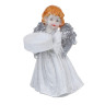 СНОУ БУМ Фигурка "Ангел" с подсвечником, 8-9x8x15см, полистоун, 2 дизайна