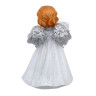 СНОУ БУМ Фигурка "Ангел" с подсвечником, 8-9x8x15см, полистоун, 2 дизайна