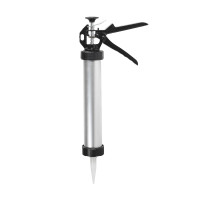 ЕРМАК Пистолет для герметика закрытый, 600мл, алюминиевый корпус