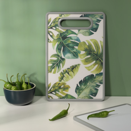 SATOSHI Доска разделочная "Тропики" 30х20х1,2см, пластик