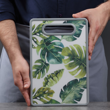 SATOSHI Доска разделочная "Тропики" 30х20х1,2см, пластик