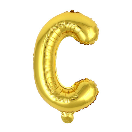 Шар воздушный фольгированный "С новым годом" тм Fntastic, 43 см, золото, серебро